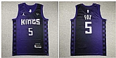 Kings 5 De'Aaron Fox Purple Nike 2023-2024 City Edition Swingman Jersey,baseball caps,new era cap wholesale,wholesale hats